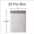 Office & Office Supplies | Quality Park QUA95009 8.25 x 11 Redi-Seal Adhesive Poly Bubble Mailers - White (25/Pack) image number 6