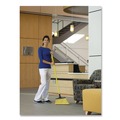 Brooms | Nexstep Commercial Products 91355 MaxiSweep Angle Broom With Fiberglass Handle, 57-in Overall Length, Yellow/Black image number 3