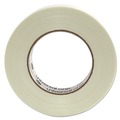 Office Jansan | Universal UNV31624 #350 Premium 24 mm x 54.8 m 3 in. Core Filament Tape - Clear (1 Roll) image number 2