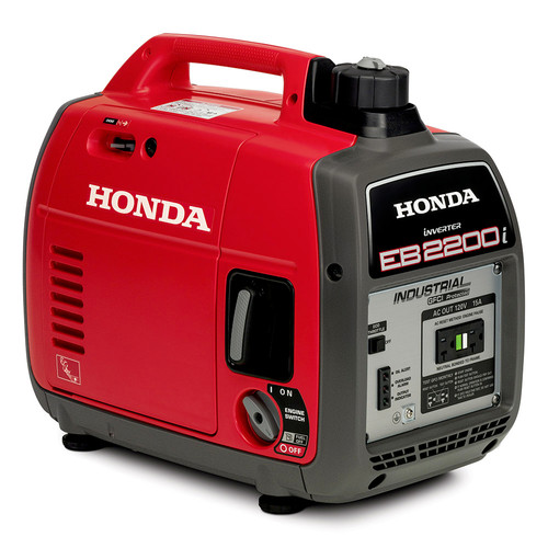 Inverter Generators | Honda 662250 EB2200i 2,200 Watt Portable Industrial Generator image number 0