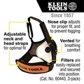 Klein Tools 60442 Reusable Face Mask with Replaceable Filters image number 1