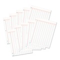 Office Jansan | TOPS 3619 8.5 in. x 11 in. 10 Columns Data/Lab-Record Format Wide/Legal Rule Data Pad with Numbered Column Headings - White (50 Sheets/Pad) image number 1