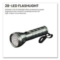 Work Lights | GoGreen Power GG-113-24SV 28 LED Professional Flashlight, 3 AAA Batteries (Included), Black/Silver image number 2
