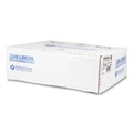 Trash Bags | Inteplast Group S334013N 33 gal. 13 microns 33 in. x 40 in. High-Density Interleaved Commercial Can Liners - Clear (25 Bags/Roll, 20 Rolls/Carton) image number 1