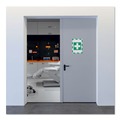 Floor Signs | Durable 4772131 8.5 in. x 11 in. DURAFRAME Security Magnetic Sign Holder - Green/White Frame (2/Pack) image number 6