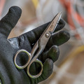 Scissors | Klein Tools 2100-9 Electrician's 5-1/4 in. Stainless Steel Scissors with Stripping Notches image number 5