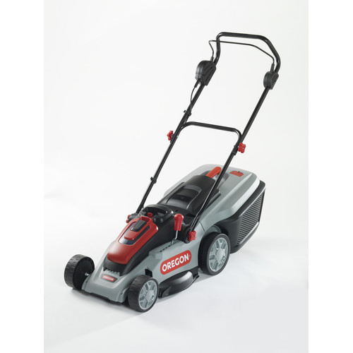 Push Mowers | Oregon 591081 40V MAX LM300 Lawnmower Kit with 6.0 Ah Battery Pack and Rapid Charger image number 0