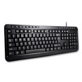 Office Electronics & Batteries | Adesso AKB132UB AKB132UB 118-Key Multimedia Desktop USB Keyboard - Black image number 1