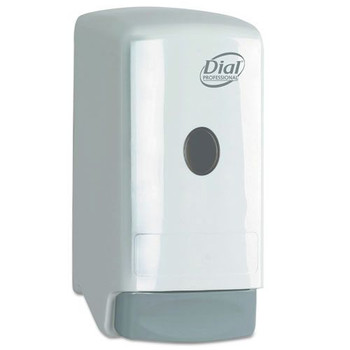 PRODUCTS | Dial Professional DIA 03226 Liquid Soap Dispenser, Model 22, 800 Ml, 5.25 X 4.25 X 10.25, White