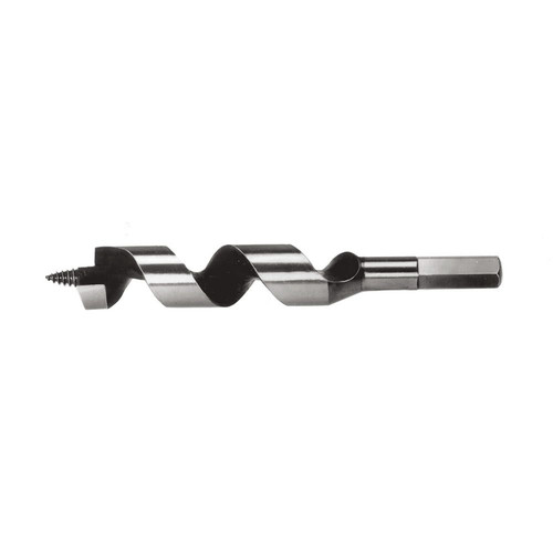 Klein Tools 53406 4 in. x 1 in.  Steel Ship Auger Bit with Screw Point image number 0