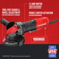 Angle Grinders | Factory Reconditioned Craftsman CMEG200R 7.5 Amp Brushed 4-1/2 in. Corded Small Angle Grinder image number 9