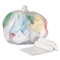 Trash Bags | Boardwalk Z6639LN GR1 33 Gallon 9 mic 33 in. x 39 in. Perforated Roll High-Density Can Liners - Natural (25 Bags/Roll, 20 Rolls/Carton) image number 7