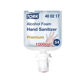 Tork 1L Bottle Unscented Premium Alcohol Foam Hand Sanitizer (6/carton)