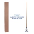 New Year New Savings! Save $25 off $150 | Boardwalk BWK605 62 in. Wood Handle Quick Change Metal Head Mop Handle for No. 20 and Up Heads image number 6