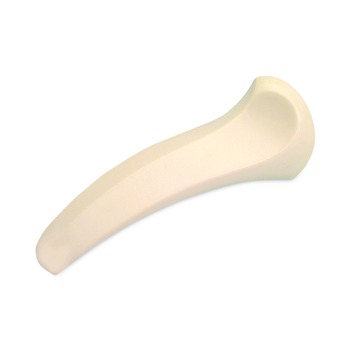 Softalk 2.63 in. x 7.5 in. x 2.25 in. Standard Telephone Shoulder Rest - Ivory