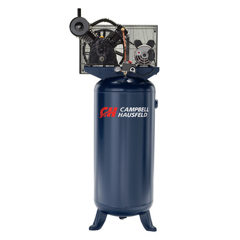 Campbell Hausfeld XC602100 3.7 HP 2 Stage 60 Gallon Oil-Lube Vertical Stationary Air Compressor