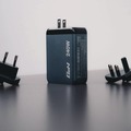 Office Electronics & Batteries | Verbatim 32205 240 Watts 4-Port GaN Wall Charger - Black/Gray image number 4