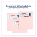 Office Jansan | Avery 08255 8.5 in. x 11 in. Full-Sheet Vibrant Inkjet Color-Print Labels - Matte White (20/Pack) image number 2