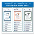 Art & Craft Paper | Hammermill 105910 8.5 in. x 11 in. 97 Bright 20 lbs. Premium Multipurpose Print Paper - White (1-Pallet) image number 3