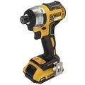 Impact Drivers | Dewalt DCF787D1 20V MAX XTREME Brushless Lithium-Ion 1/4 in. Cordless Impact Driver Drill Kit (2 Ah) image number 3