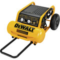 Portable Air Compressors | Dewalt D55146 1.6 HP Continuous 225 PSI Max 4.5 Gallon Hand Carry with Wheels Air Compressor image number 3