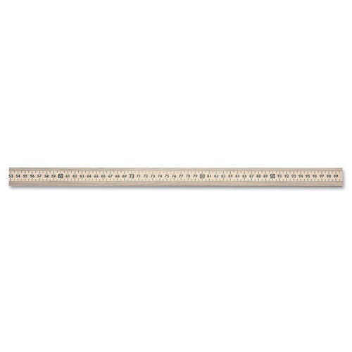 Rulers & Yardsticks | Westcott 10431 39.5 in. Standard/Metric Wooden Meter Stick - Clear Lacquer Finish (12/Box) image number 0