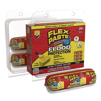 Flex Seal Products Flex Paste Flood Protection Paste - Dries Yellow (3/Carton)