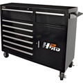 Cabinets | Homak BK04056082 56 in. H2Pro Series 8-Drawer Roller Cabinet - Black image number 1