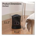 Winter Sales Event! Save up to 55%! | Honeywell HHF360V 360 Surround 9 in. x 9 in. x 12 in. 1500 W Fan Forced Heater - Gray image number 4