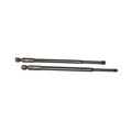 Klein Tools 32235 6 in. Phillips #1 and #3 Power Driver Multi-bit Set (2/Pack) image number 1