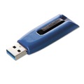Office Electronics & Batteries | Verbatim 49807 V3 Max 64 GB USB 3.0 Flash Drive - Blue image number 0