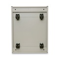 Office Carts & Stands | Alera ALEPABBFPY 14.96 in. x 19.29 in. x 27.75 in. 3-Drawers: Box/Box/File Legal/Letter Left or Right File Pedestal - Putty image number 2