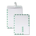 Pens | Survivor QUAR4510 10 in. x 13 in. No. 13-1/2 Lightweight 14 lbs. Tyvek Open End First Class Expansion Mailers - White (100/Carton) image number 3