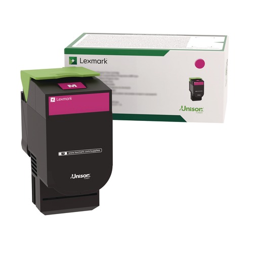 Ink & Toner | Lexmark 80C00MG 80C00MG 1,000 Page-Yield Toner - Magenta image number 0