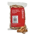  | Universal UNV00184 0.04 in. Gauge, 1 lbs. Box, Rubber Bands - Size 84, Beige (155/Pack) image number 0