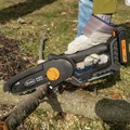 Chainsaws | Scott's LCS0620S 20V Lithium-Ion 6 in. Cordless Hacket Chainsaw Kit (2 Ah) image number 7