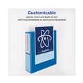 Office Jansan | Avery 79778 Heavy-Duty 2 in. Capacity 11 in. x 8.5 in. 3-Ring View Binder with DuraHinge and One Touch EZD Rings - Pacific Blue image number 3