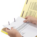 File Folders | Smead 18734 Four-Section Pressboard Top Tab Classification Folders - Yellow/Legal Size (10/Box) image number 2