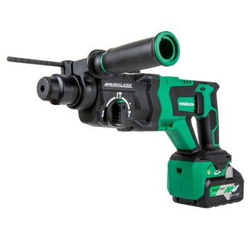 CONCRETE TOOLS | Metabo HPT DH3628DDQ4M 36V MultiVolt Brushless Lithium-Ion 1-1/8 in. Cordless SDS-Plus D-Handle Rotary Hammer (Tool Only)