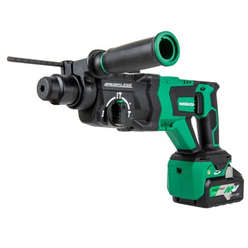 BKT 510312 | Metabo HPT DH3628DDQ4M 36V MultiVolt Brushless Lithium-Ion 1-1/8 in. Cordless SDS-Plus D-Handle Rotary Hammer (Tool Only)