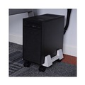 Innovera IVR54001 8.75 in. x 10 in. x 5 in. Mobile CPU Stand - Light Gray image number 1