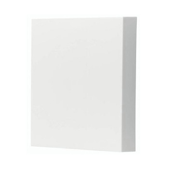 Broan-Nutone LA39WH 7-1/2 in. x 10-1/2 in. x 2-1/8 in. Decorative Wired Door Chime (White)