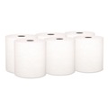 Cleaning & Janitorial Supplies | Kleenex 50606 8 in. x 600 ft. Hard Roll Paper Towels with Premium Absorbency Pockets - White (6 Rolls/Carton) image number 0