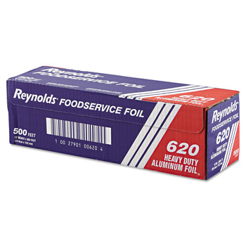 Reynolds Wrap 000000000000000620 12 in. x 500 ft. Heavy Duty Aluminum Foil Roll (1-Roll)