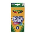 Bulk Savings Pricing 2 | Crayola 587809 Fine Bullet Tip Ultra-Clean Washable Markers - Assorted Colors (8/Set) image number 1