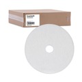 Floor Cleaners | Boardwalk BWK4021WHI 21 in. Diameter Buffing Floor Pads - White (5/Carton) image number 1