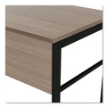 Linea Italia LITUR601NW Urban Series 59 in. x 23.75 in. x 29.5 in. Workstation - Natural Walnut image number 5