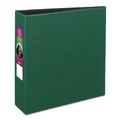 Office Jansan | Avery 27653 11 in. x 8.5 in. 3 in. Capacity 3 Rings Durable Non-View Binder with DuraHinge and Slant Rings - Green image number 0