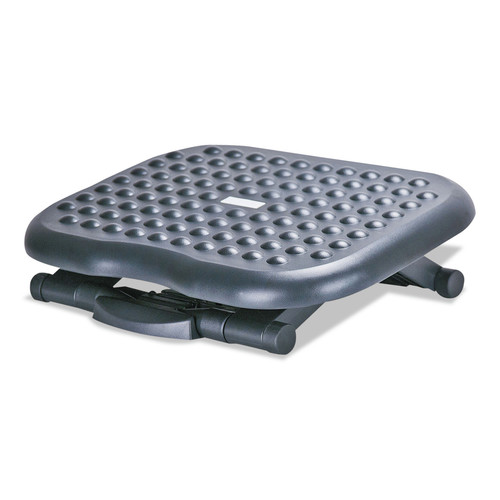  | Alera ALEFS212 13.75 in. W x 17.75 in. D x 4.5 to 6.75 in. H Relaxing Adjustable Footrest - Black image number 0