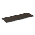  | Alera ALETT7224EW 71.5 in. W x 23.63 in. D Rectangular Reversible Laminate Table Top - Espresso/Walnut image number 1